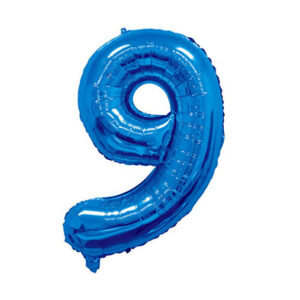 Цифра синя 60см К - 9