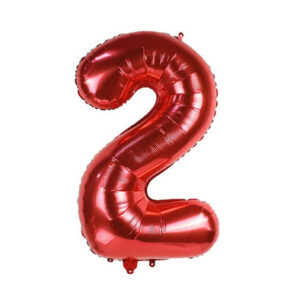 Цифра червона 60см К - 2