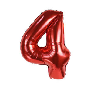 Цифра червона 60см К - 4