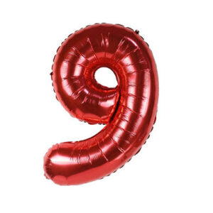 Цифра червона 60см К - 9