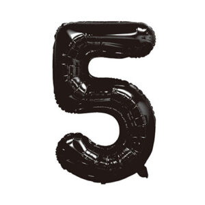 Цифра чорна 60см К - 5