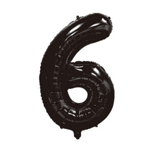 Цифра чорна 60см К - 6