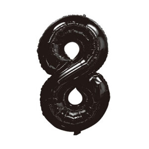 Цифра чорна 60см К - 8