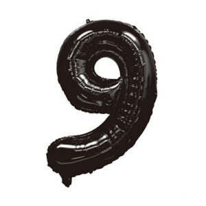 Цифра чорна 60см К - 9