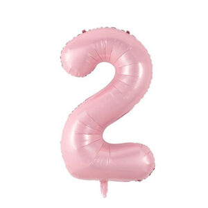 Цифра рожева 60см К - 2