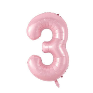 Цифра рожева 60см К - 3