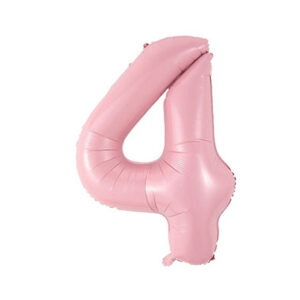 Цифра рожева 60см К - 4