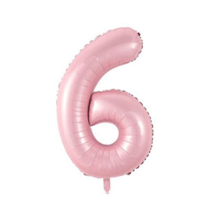 Цифра рожева 60см К - 6
