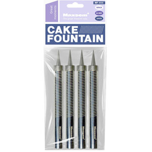Свічка для торту Феєрверк Холодний фонтан 15 см 4 од