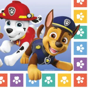 Серветка Щенячий патруль Paw Patrol 33 см 16 од