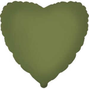 Серце оливкове Matte Olive Green Fl
