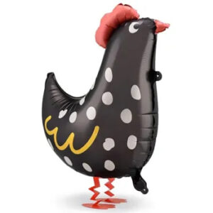 Півень чорний Ходяча фігура PD